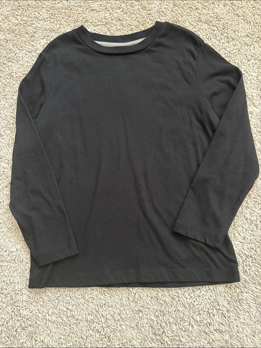 Old Navy Kids Long Sleeve Tees - Light Blue, Olive, Black, Gray, charcoal
